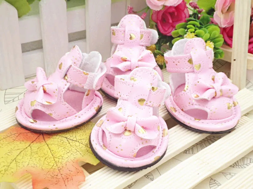 4PC Set Dog Sandals