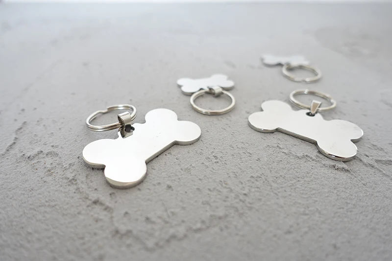 High Quality Simple Bone-Shape Dog ID Tag