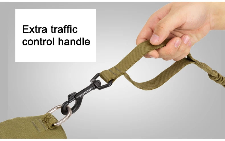 Flexible Cushioned Explosion-Proof Elastic Dog Leash