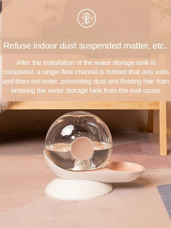 Cute Snails Shape Automatic Pet Water Dispenser