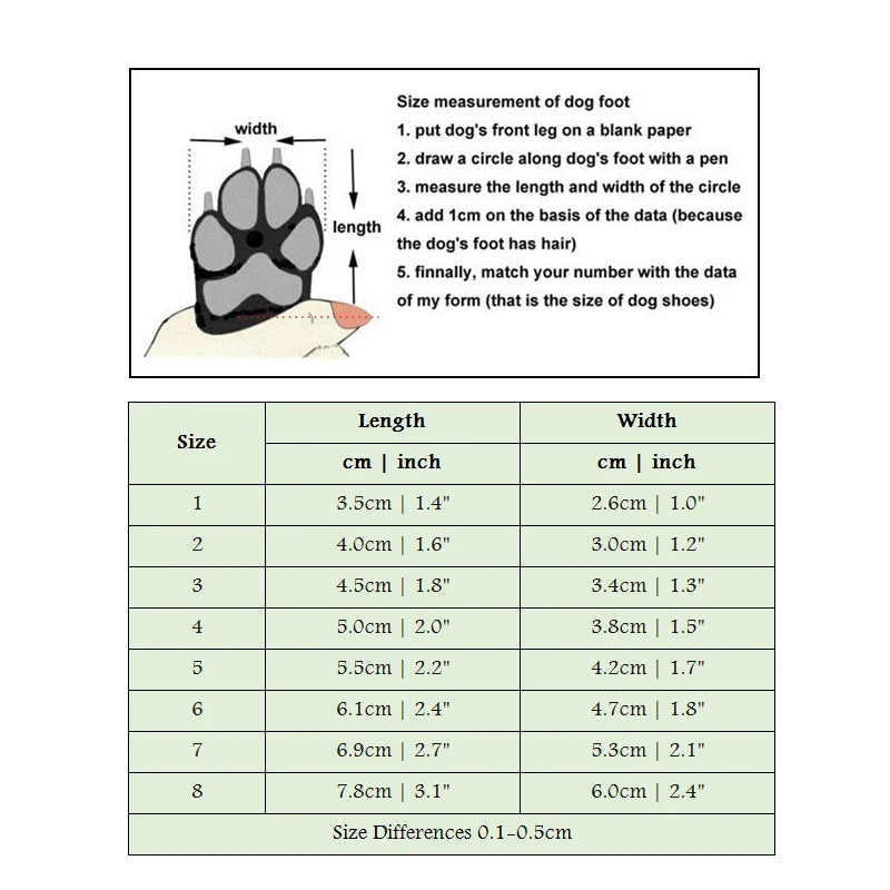 Waterproof Winter Warm Pet Boots