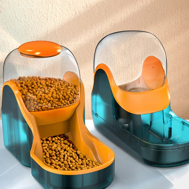 Wide Mouth Gravity Pet Food & Water Dispensers