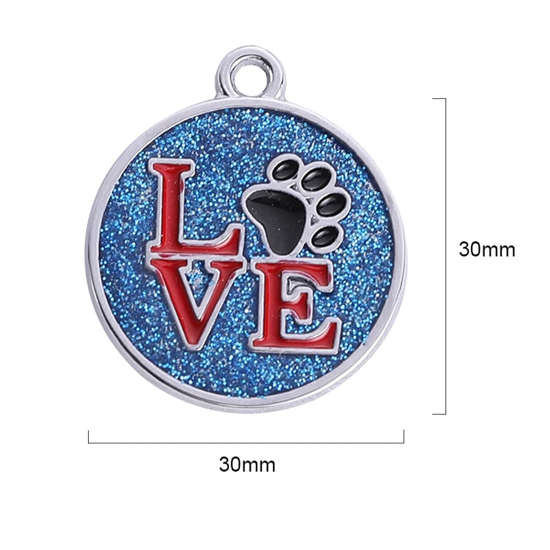 Stainless Steel Customized Pet ID Tag