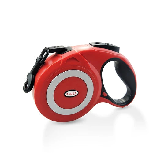 Reflective Nylon Dog Walking Retractable Leash