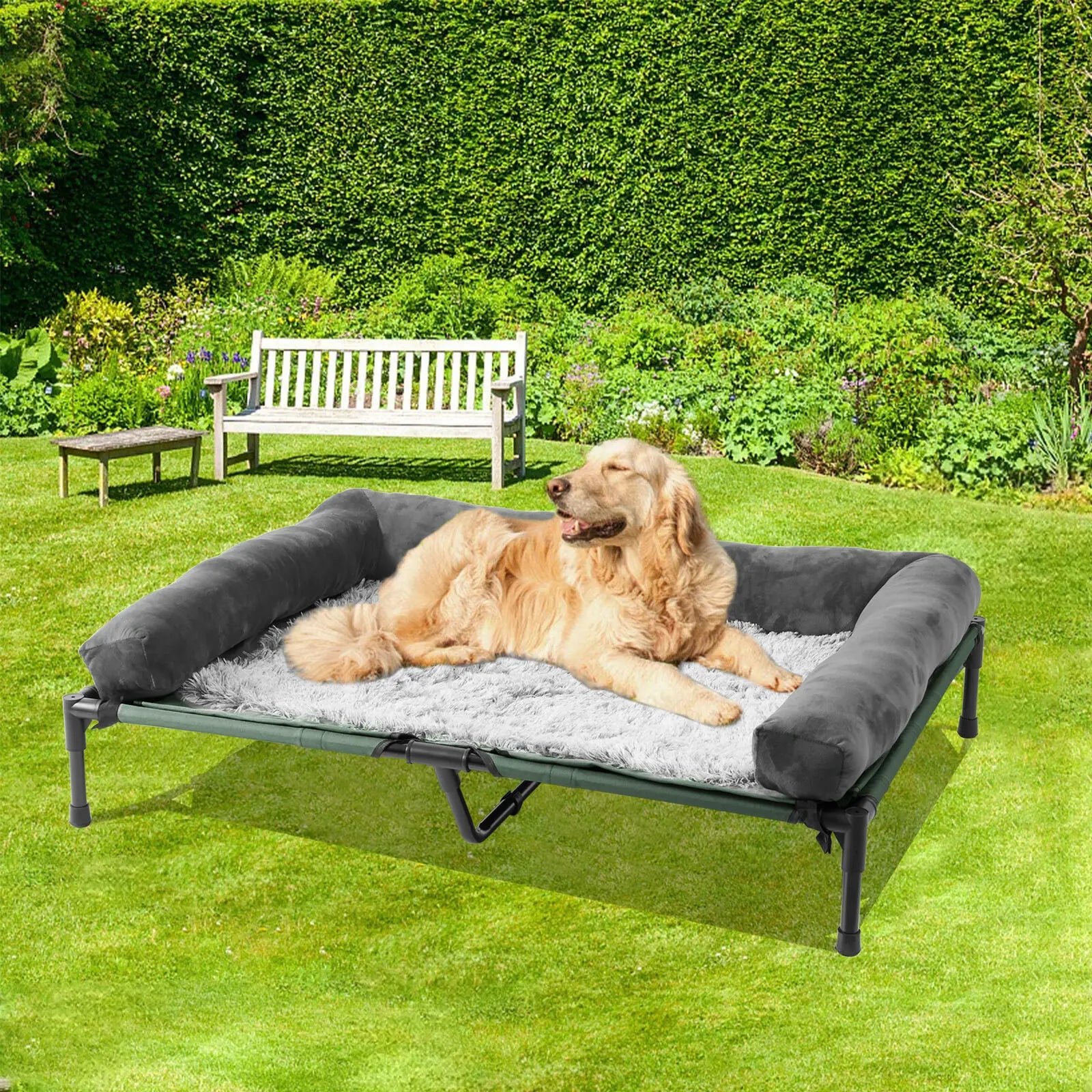 Extra-Large Elevated Indoor/Outdoor Pet Lounger