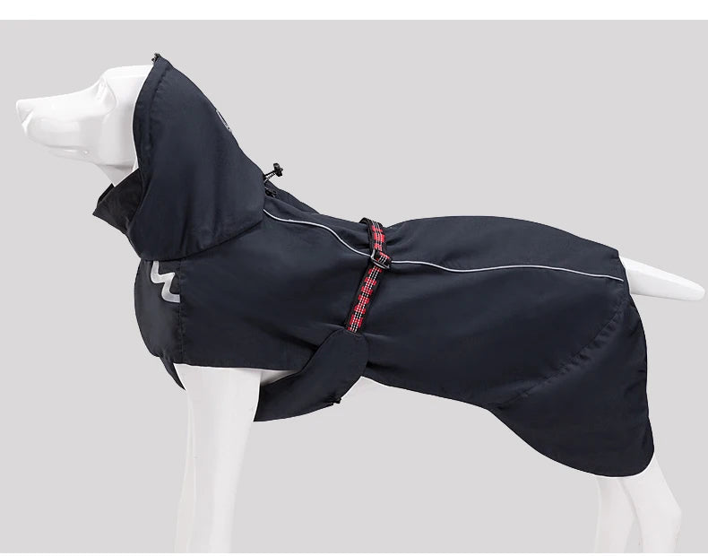Fashion Waterproof Pet Windbreaker Rain Jacket