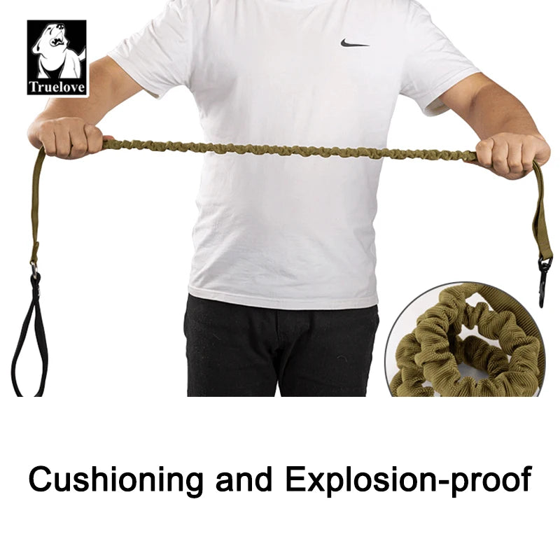 Flexible Cushioned Explosion-Proof Elastic Dog Leash
