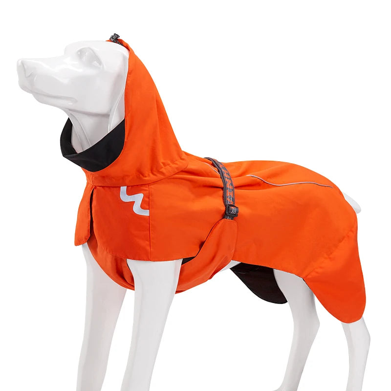 Fashion Waterproof Pet Windbreaker Rain Jacket