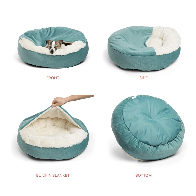 Cozy & Warm Covered Orthopedic Pet Bed