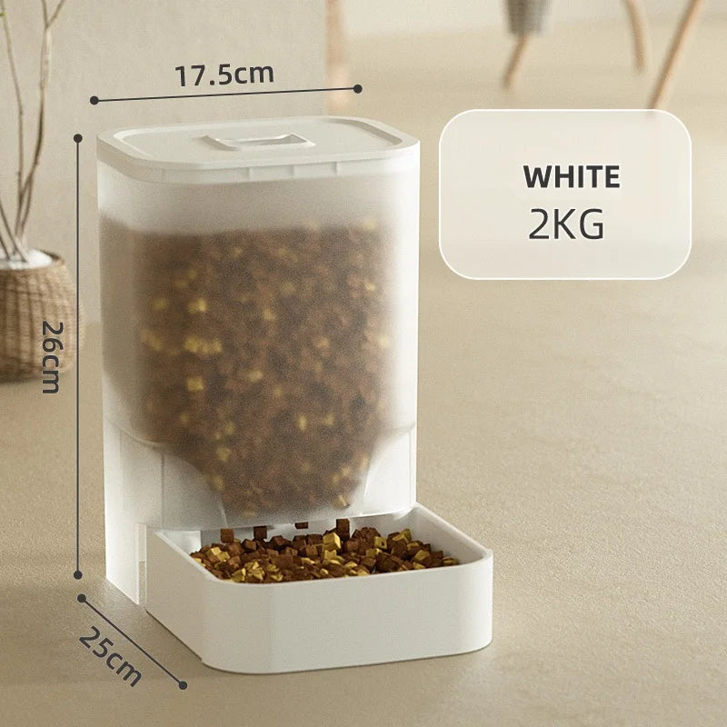 Automatic Gravity Pet Feeder & Water Dispenser