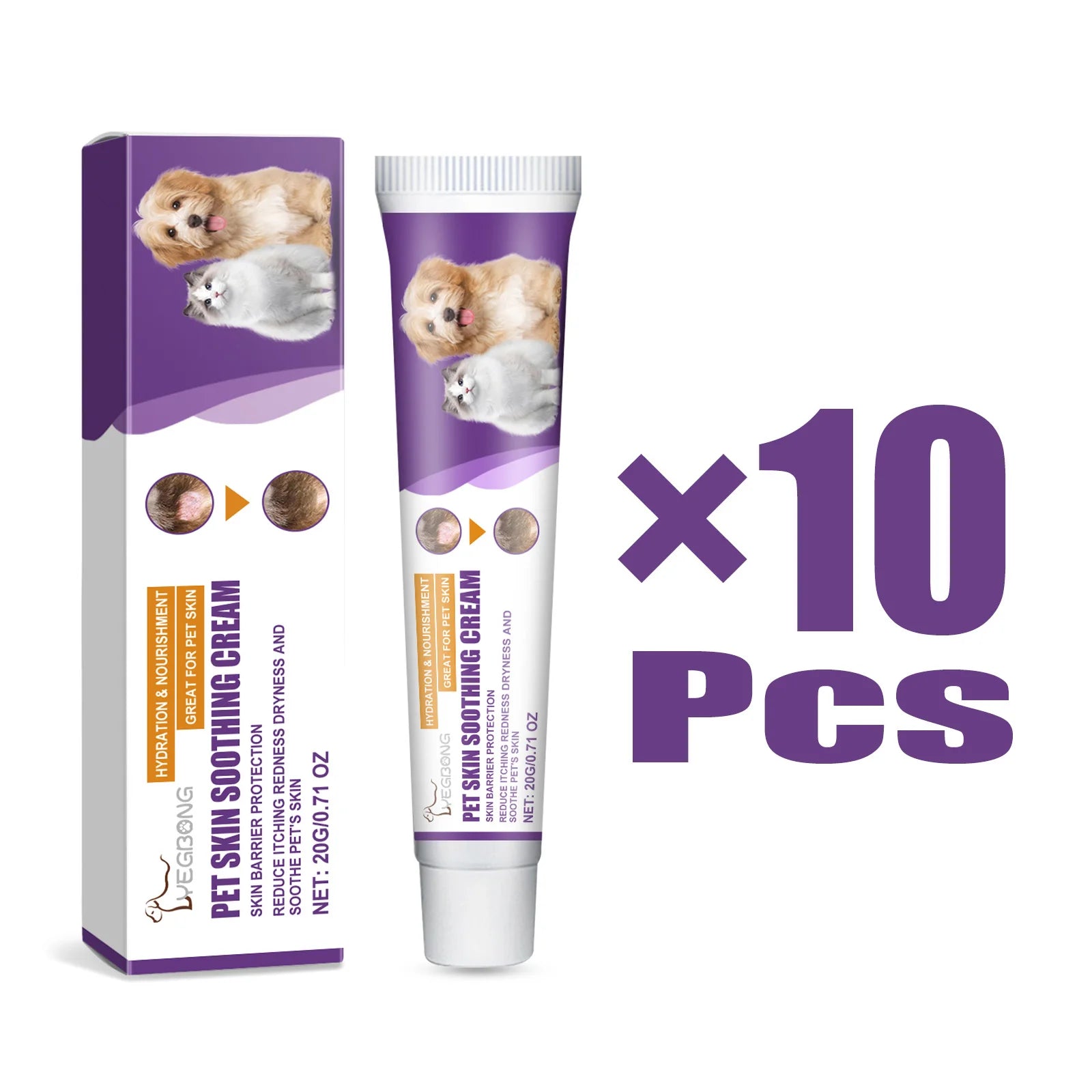 Pet Skin Soothing Itch Relief Repair Cream