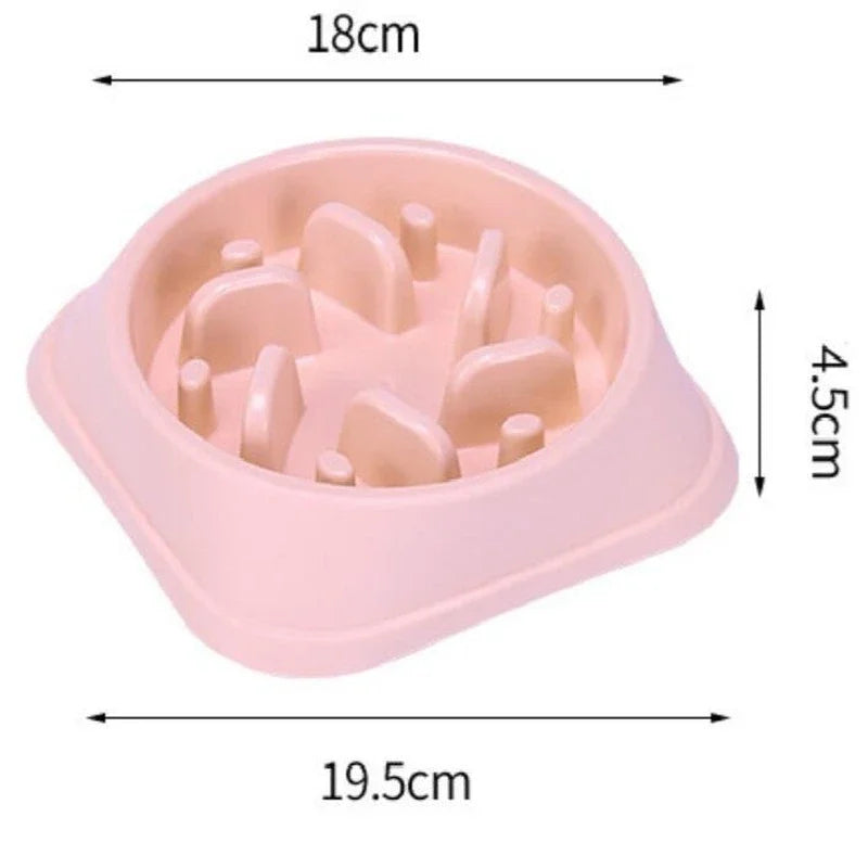 Slow Feeder Anti-Choking Dog Food Bowl