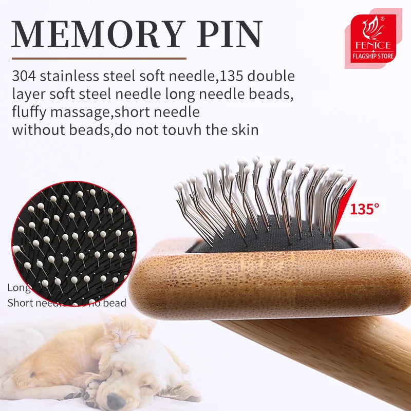Fenice Professional Pet Needle Comb