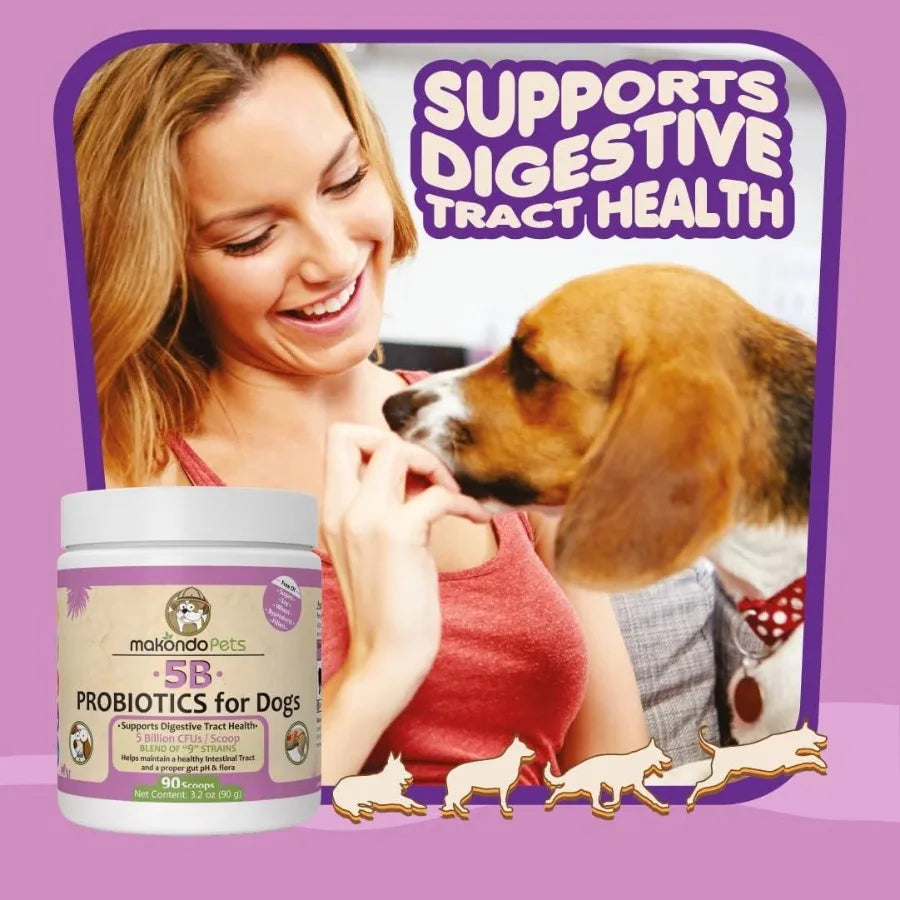 Extra Strength Dog Probiotic and Digestive Enzyme Powder