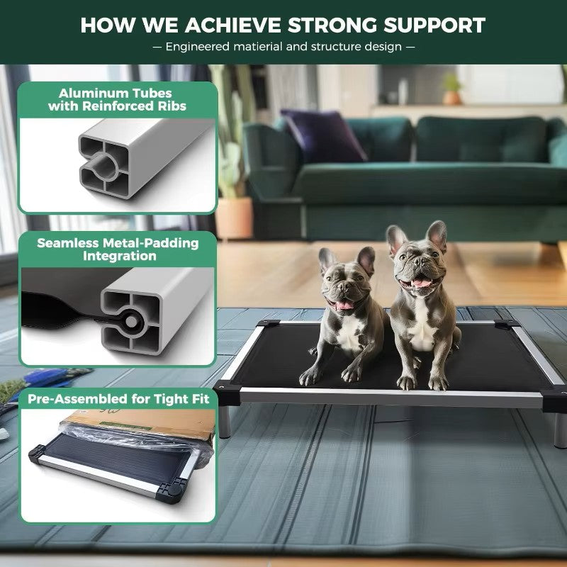 Durable Waterproof Elevated Cooling Dog Bed