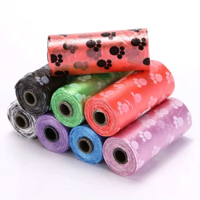 Biodegradable Pet Poop Bags w/Dispenser