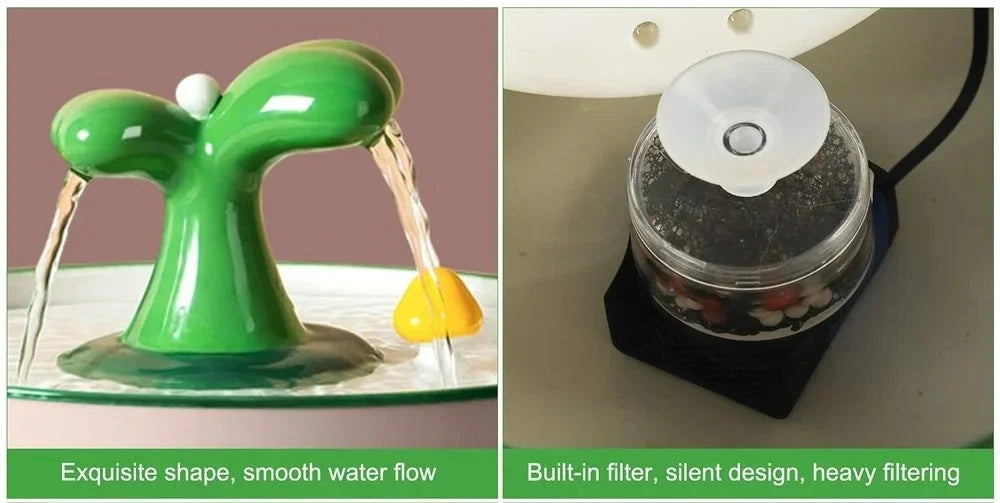 Little Sapling Ceramic Automatic Pet Water Fountain