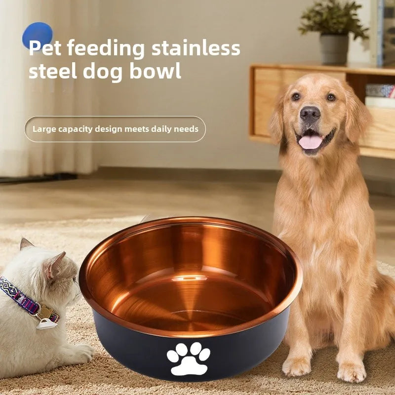 Stainless Steel Anti-Slip Pet Bowl