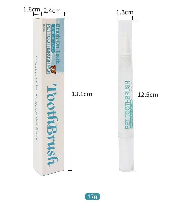 Integrated Pet Toothbrush Cleaning Pen