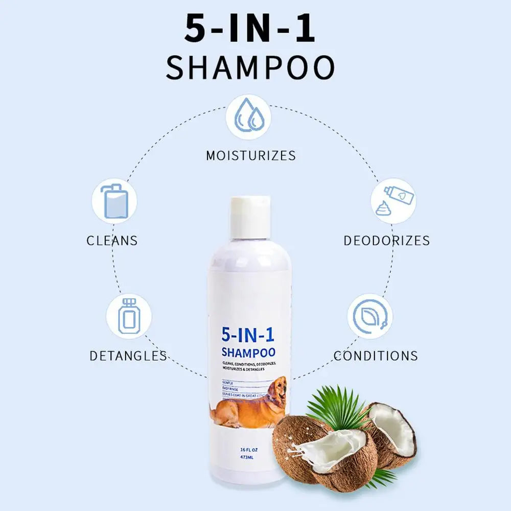 Tearless 5-in-1 Sensitive Skin Pet Shampoo