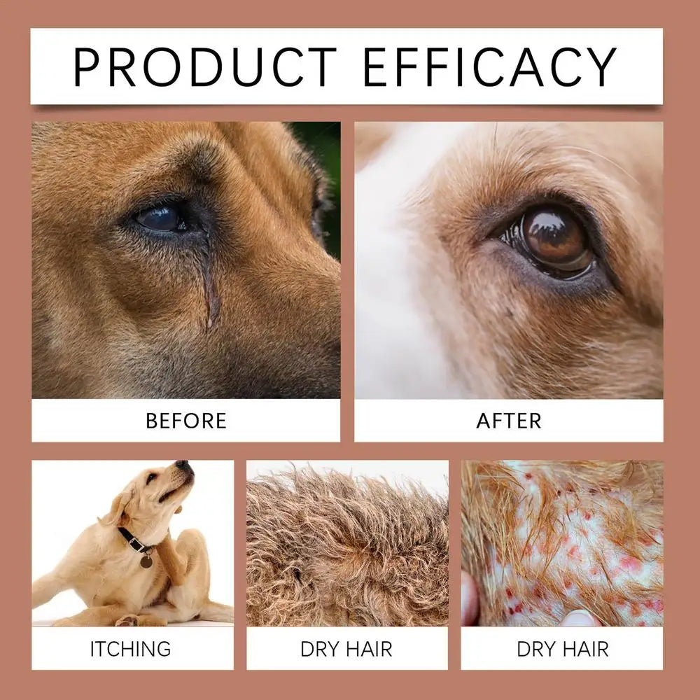 Hypoallergenic Anti-Itch Deodorizing Pet Shampoo