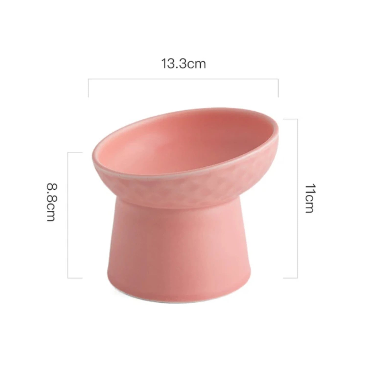 Nordic Style Elevated Ceramic Pet Dish