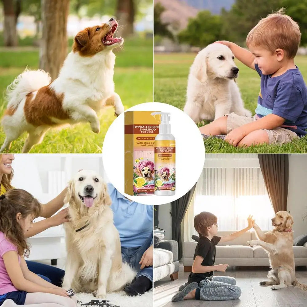 Hypoallergenic Anti-Itch Deodorizing Pet Shampoo