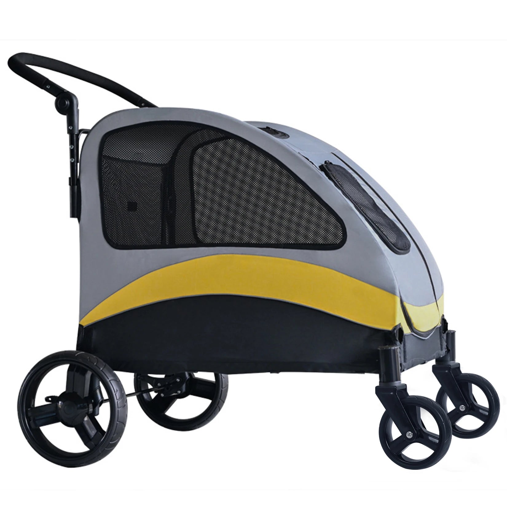 Portable Large Dog Travel Carriage Stroller