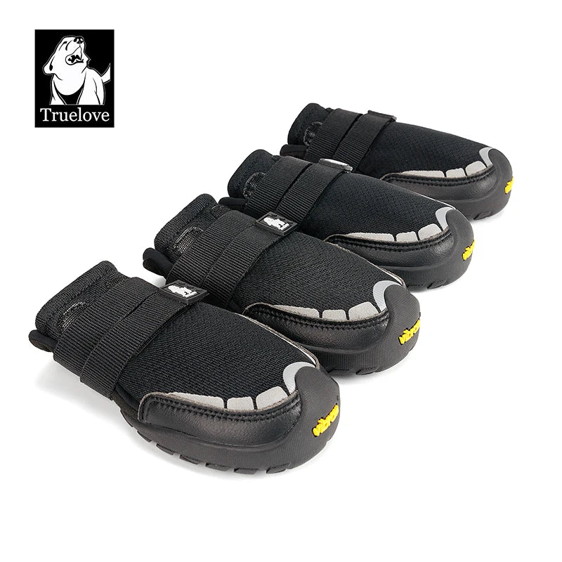 Truelove Explorer Reflective Durable Pet Training Boots w/Golden Vibram Soles