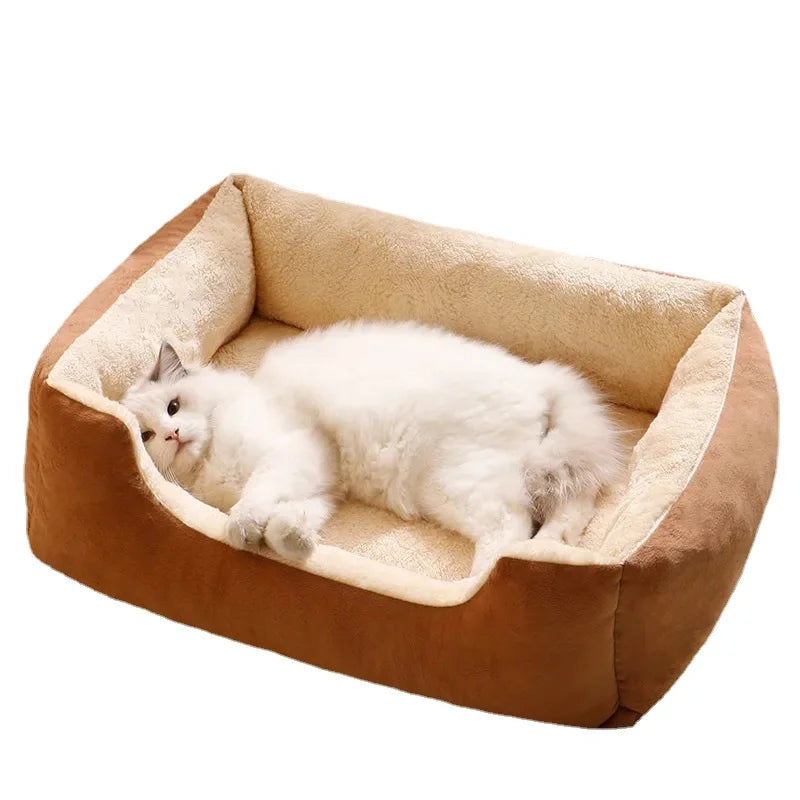 Plush Square Pet Nest