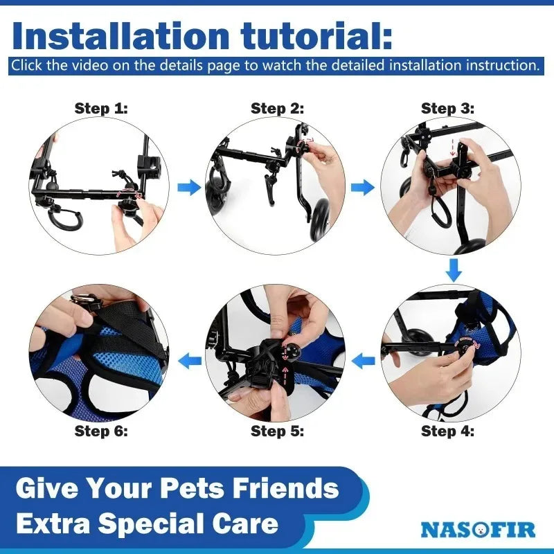 Rehab Dog Walking Assistance Vehicle