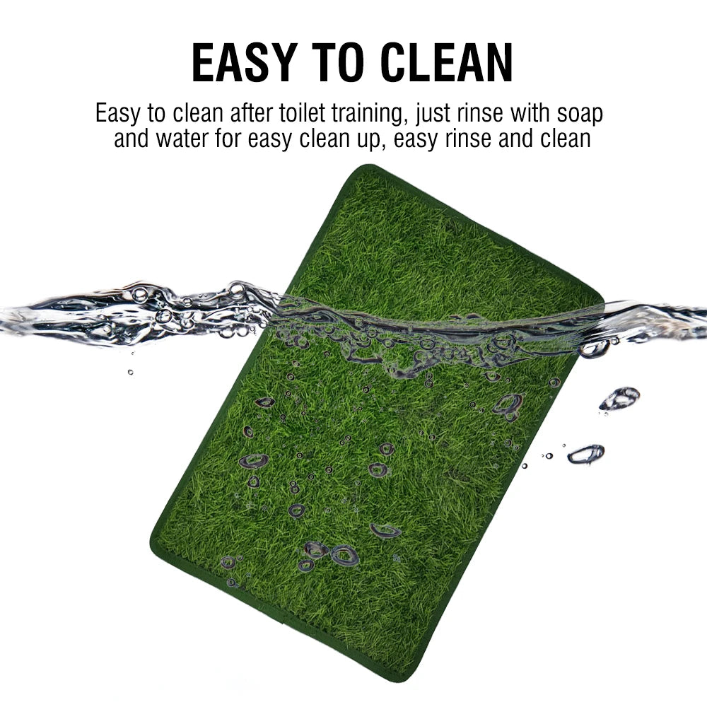 Portable Dog Potty Training Grass Mat