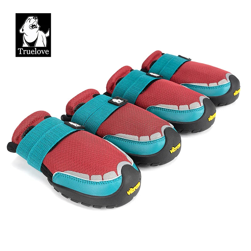 Truelove Explorer Reflective Durable Pet Training Boots w/Golden Vibram Soles