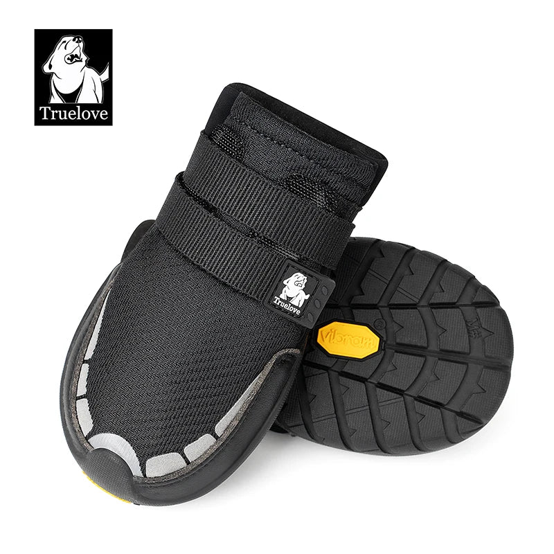 Truelove Explorer Reflective Durable Pet Training Boots w/Golden Vibram Soles