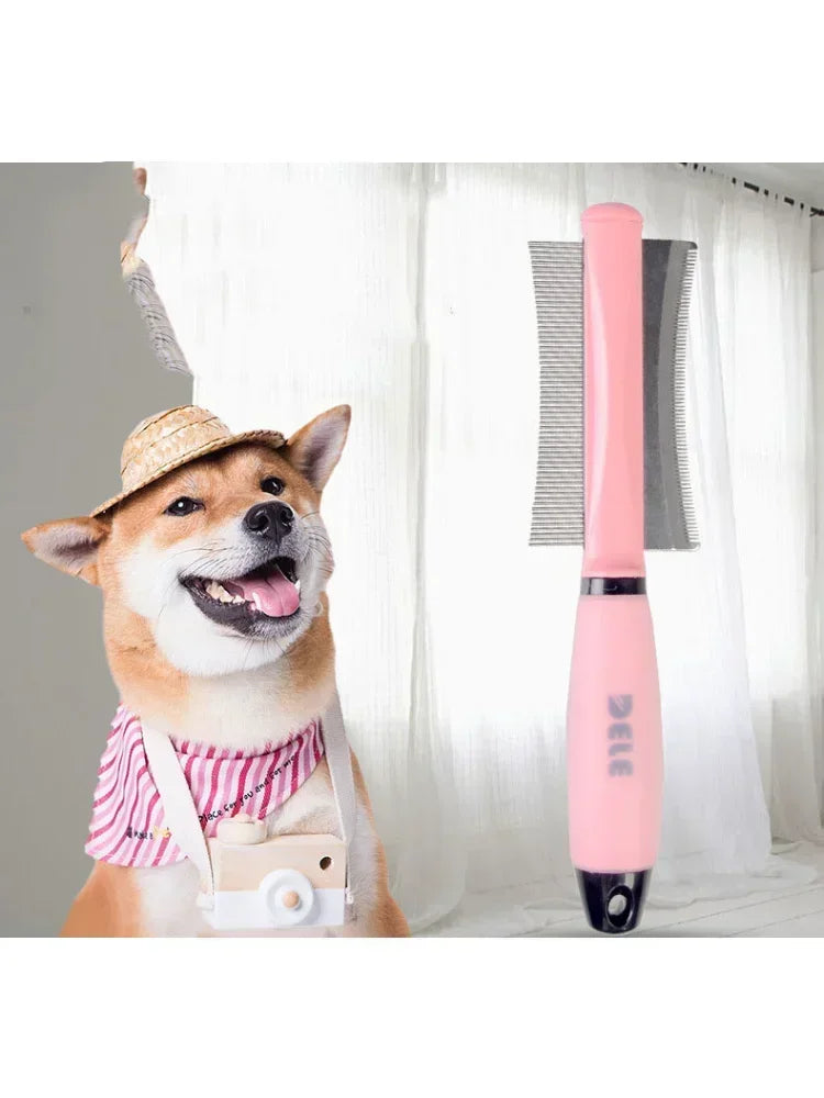 Double-Sided Easy Deshedding Pet Hair Comb