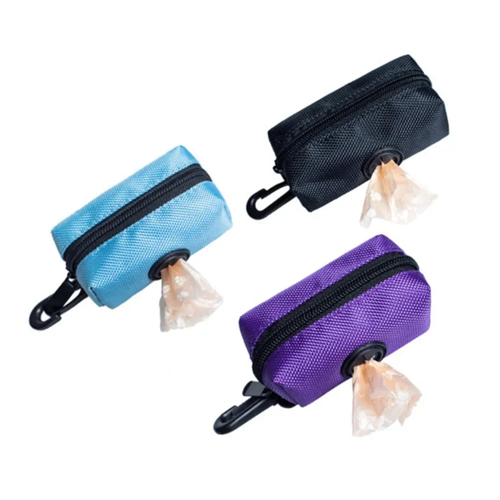 Portable Zipper Pouch Pet Poop Bag Holder