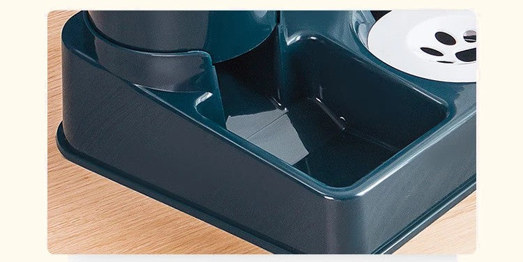 2-In-1 Tilted Pet Gravity Food & Water Dispenser Set