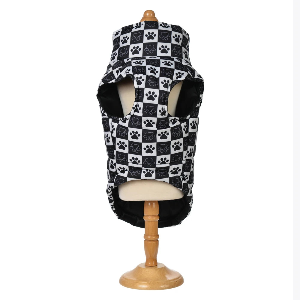 Printed Waterproof Warm Dog Coat