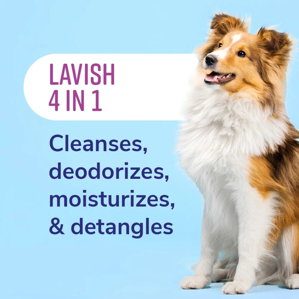 Fresh Lavish Coconut Oatmeal 4-in-1 Dog Shampoo & Conditioner
