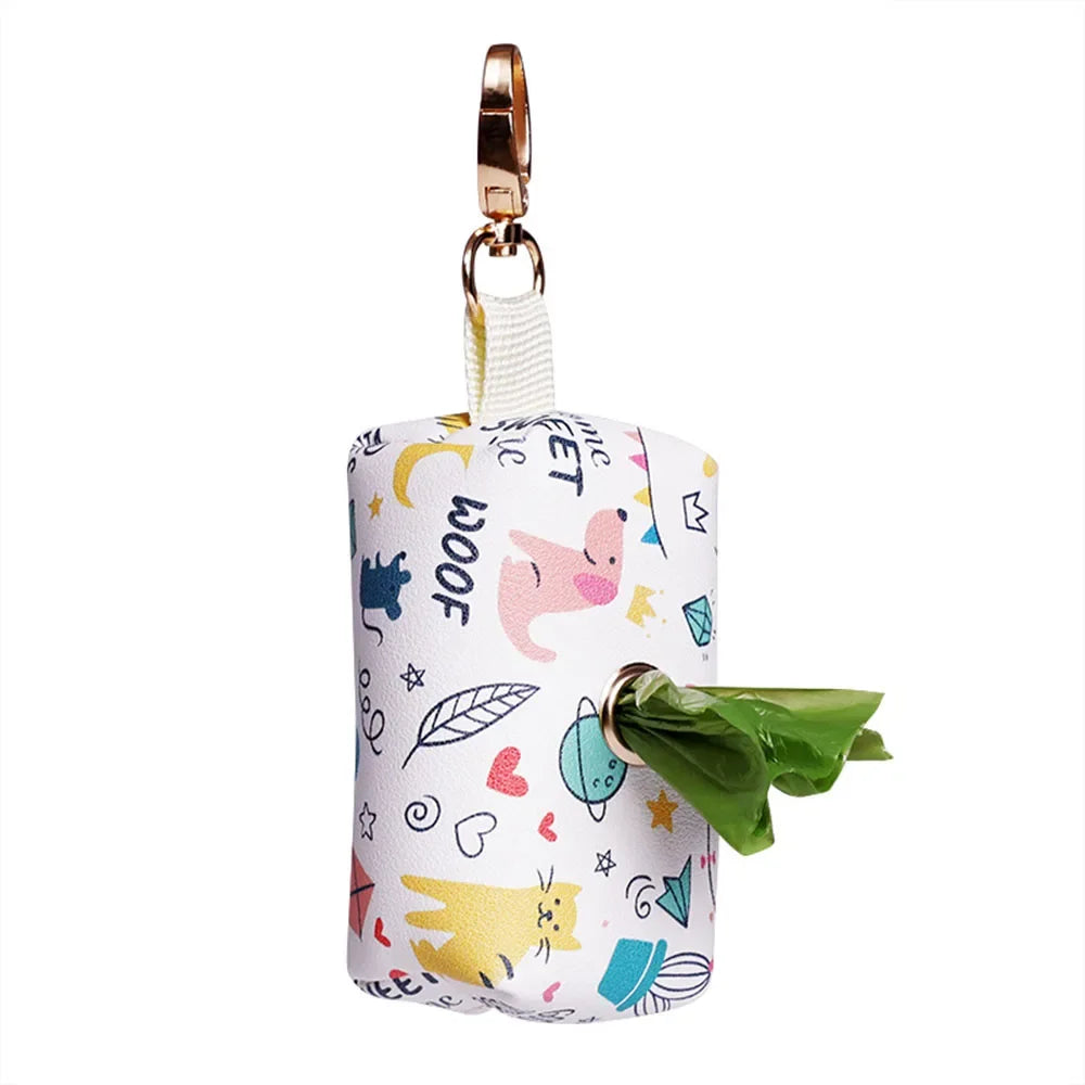 Portable Zipper Pouch Pet Poop Bag Holder