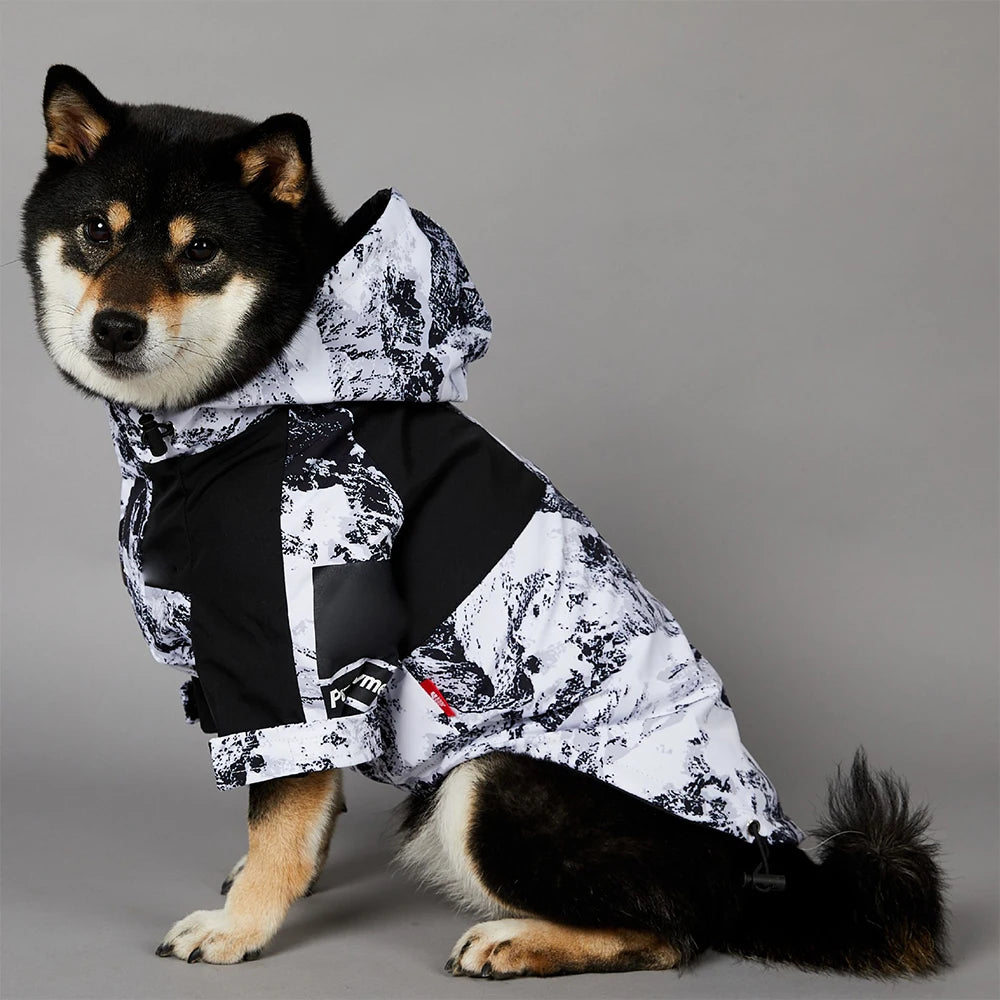 Luxury Designer Multi-Color Waterproof Pet Rain Coat