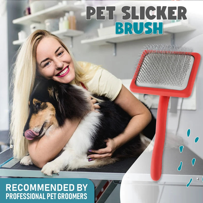 Pet Slicker Brush Long Wire