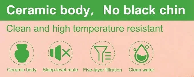 Little Sapling Ceramic Automatic Pet Water Fountain