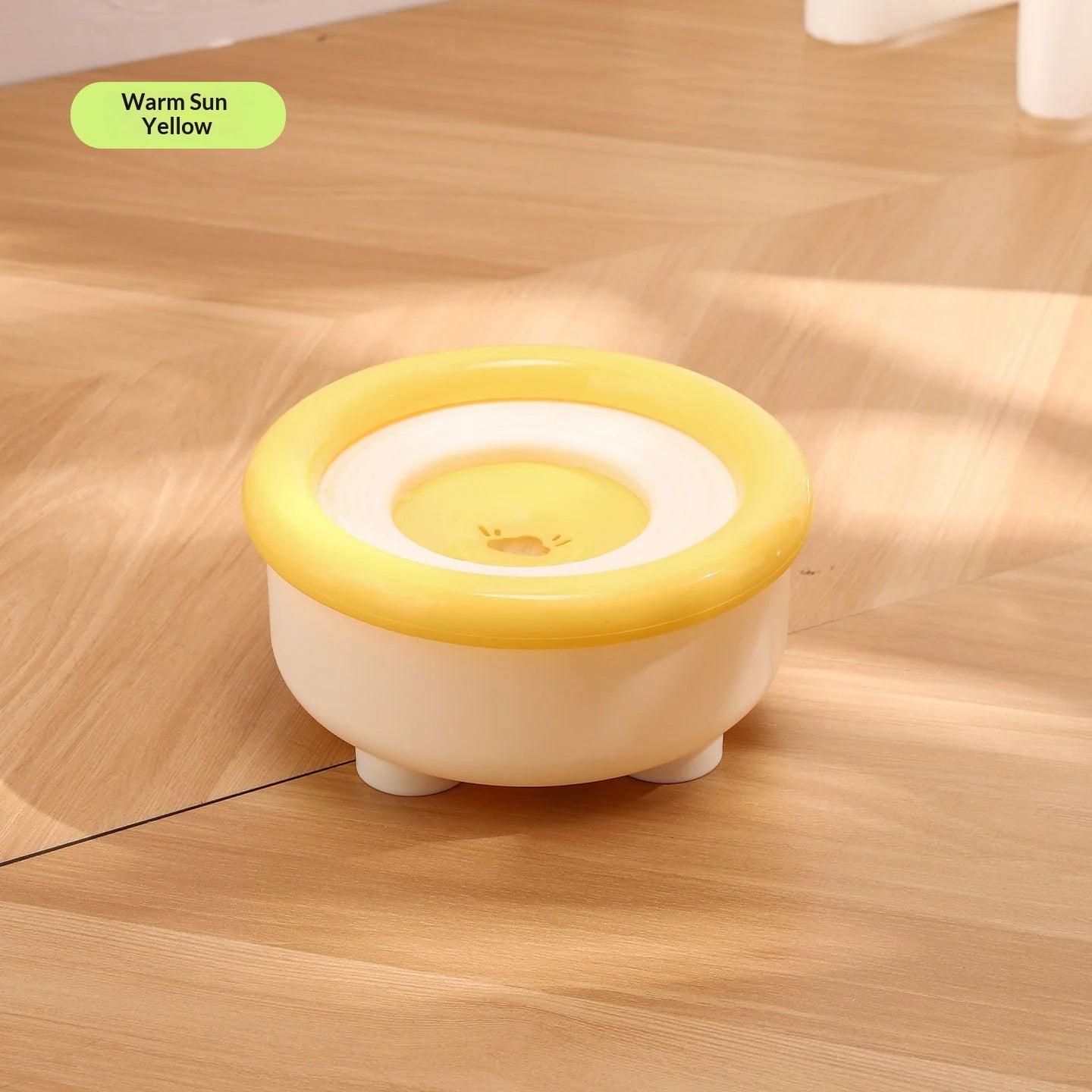 Anti-Splash Floating Pet Water Bowl w/Filter