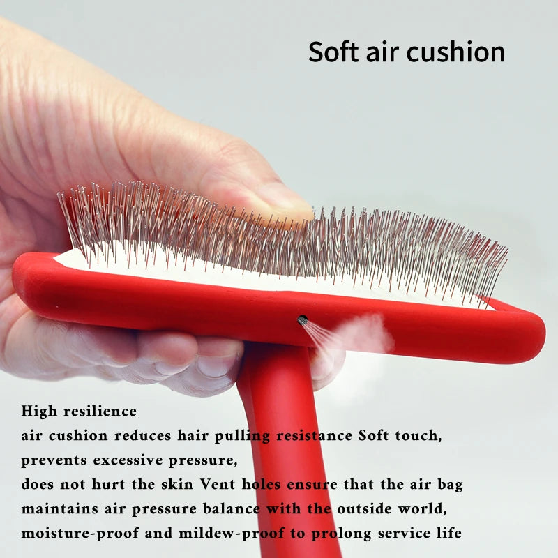 Crane Professional Soft Pad Pet Grooming Brush