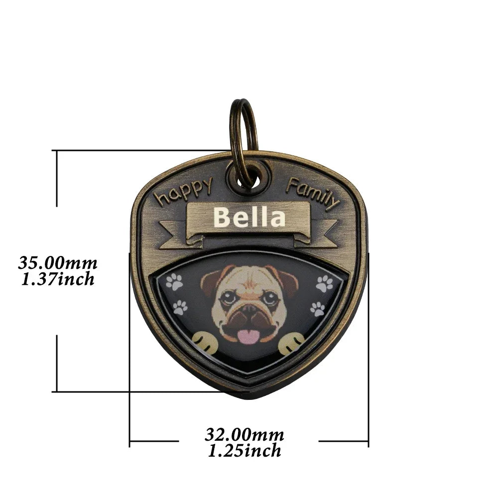 Customized Pet Breed ID Tags