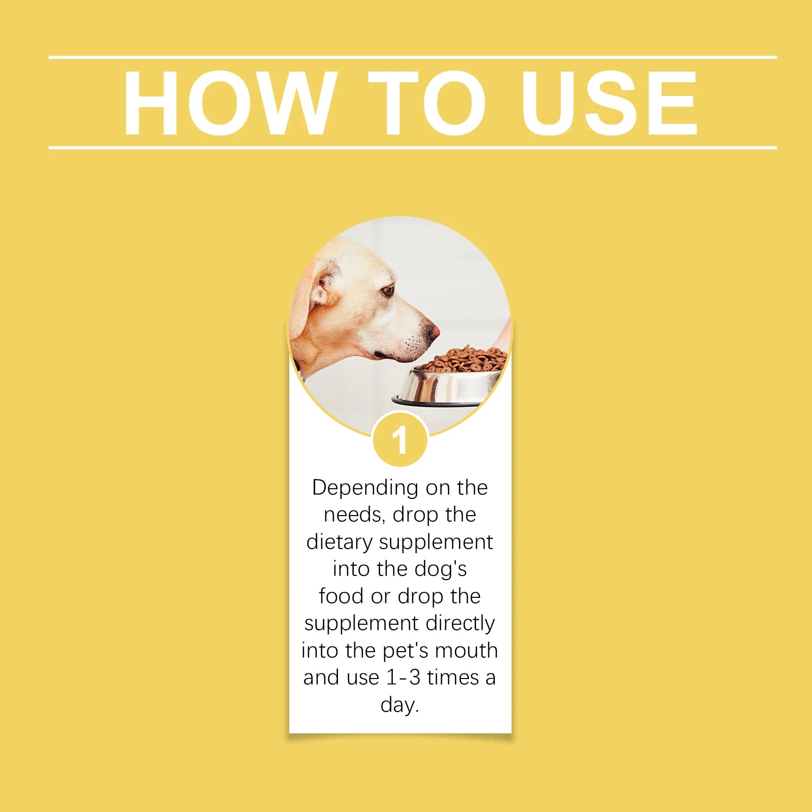 Natural Anti-Inflammatory Pet Yeast Infection Herbal Supplement Drops