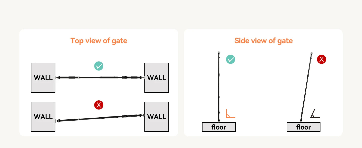 Extra-Tall Pressure Mounted Easy Walk-Thru Pet Gate