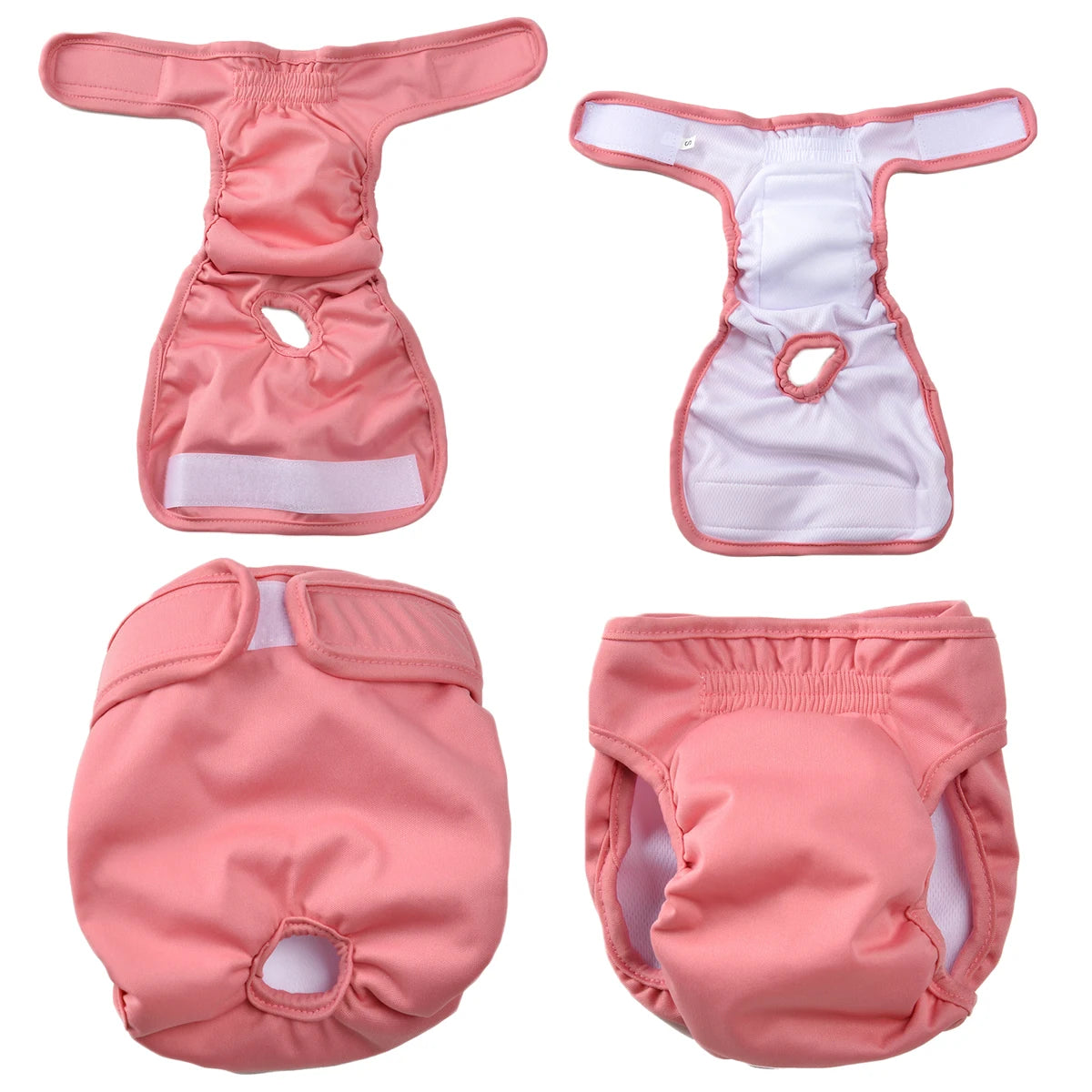 3PC Set Washable Leakproof Female Dog Diapers