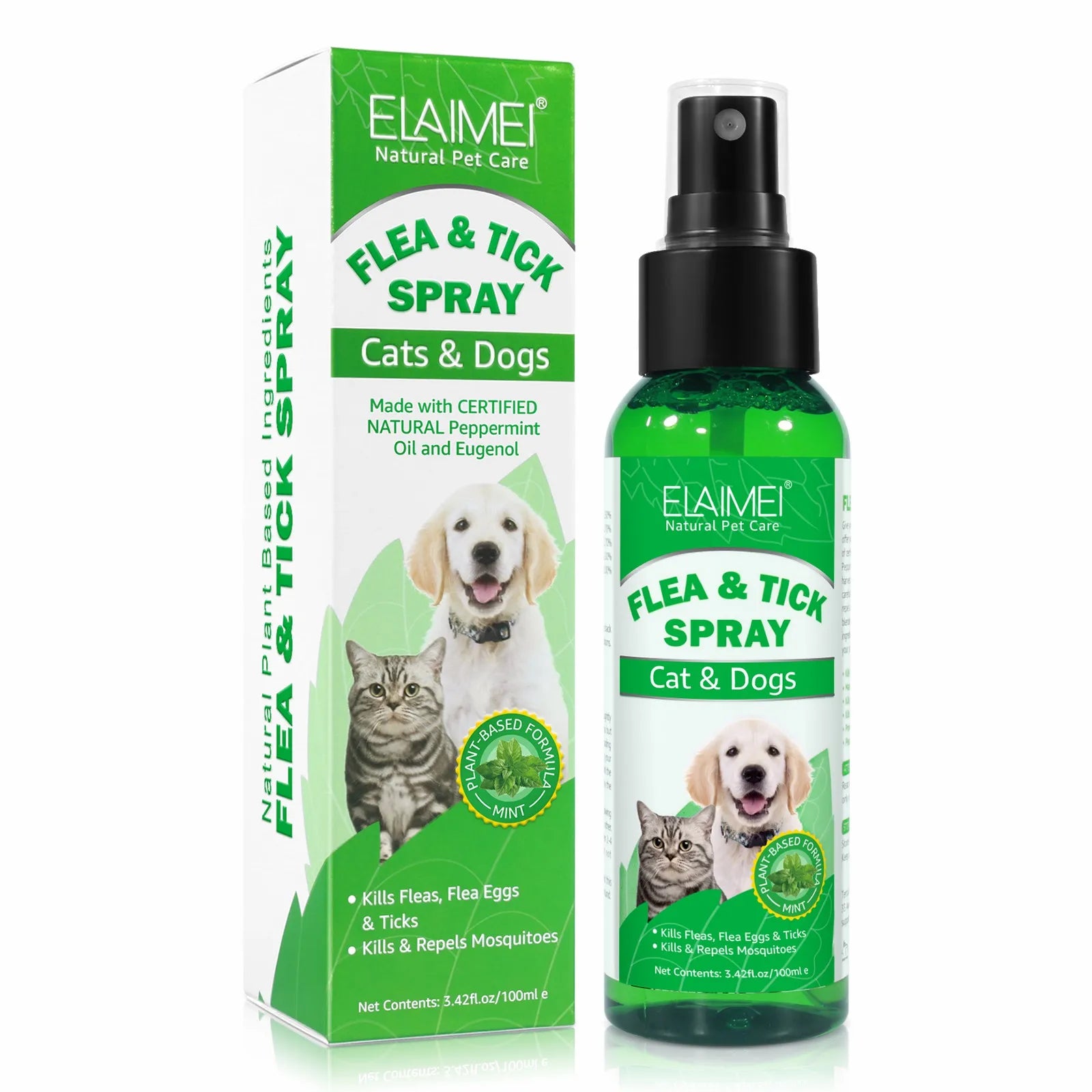 Easy-to-Use Pet Flea & Tick Spray